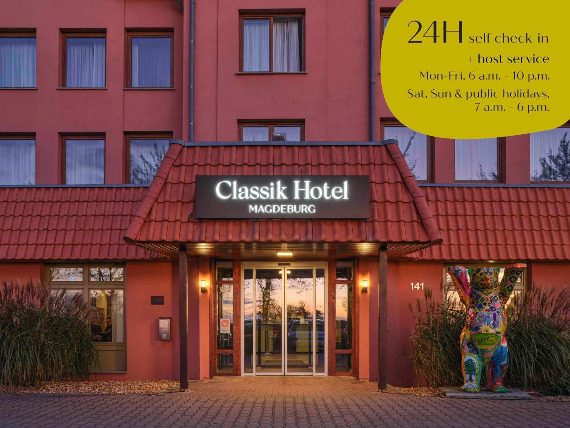 Classik Hotel Magdeburg Eksteriør bilde